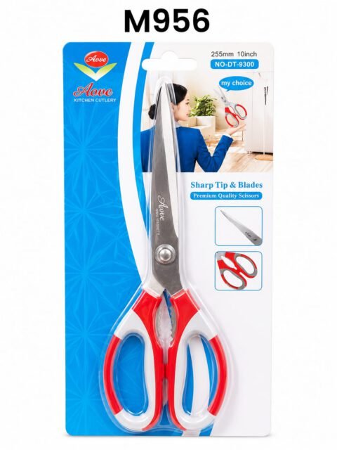 Aove 255mm 10-inch Kitchen Scissors – Sharp Tip & Stainless Blades (DT-9300)