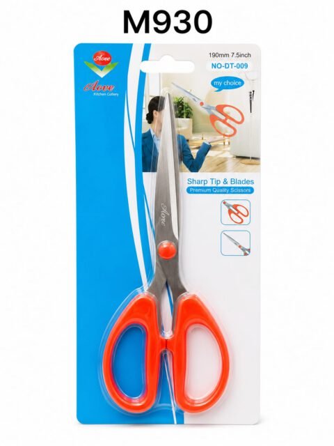 Aove 190mm 7.5-inch Kitchen Scissors – Sharp Tip & Blades (DT-009)