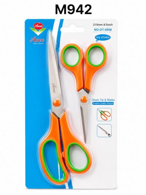Aove 215mm 8.5-inch Scissors Set – Sharp Stainless Blades (DT-5000)