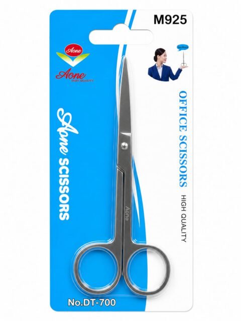 Aone Office Scissors – Pointed All-Metal Stainless Steel (DT-700)