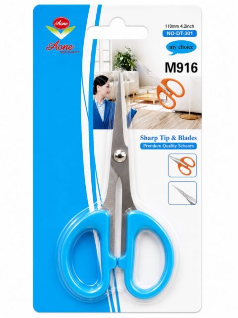 Aone 110mm 4.2-inch Mini Scissors – Sharp Tip & Blades (DT-301)