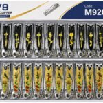 V9 Nail Clipper – Floral & Bird Design with Keychain (Assorted Box of 24)