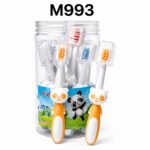 Kids Panda Toothbrush – Super Soft, Cartoon Handle (Jar Pack)