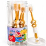 Lotus-Flex Kids Toothbrush – Space Fun, Soft Bristles (6 Pcs)