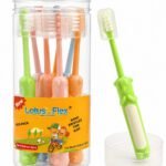 Lotus-Flex Kids Toothbrush – Eco-Pack, Nano Bristles (6 Pcs)