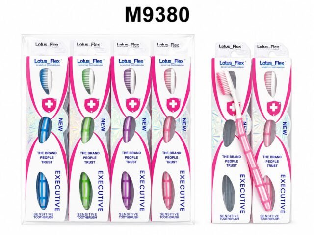 Lotus-Flex A Series Toothbrush – Patented Extra-Soft Bristles (4 Pcs)
