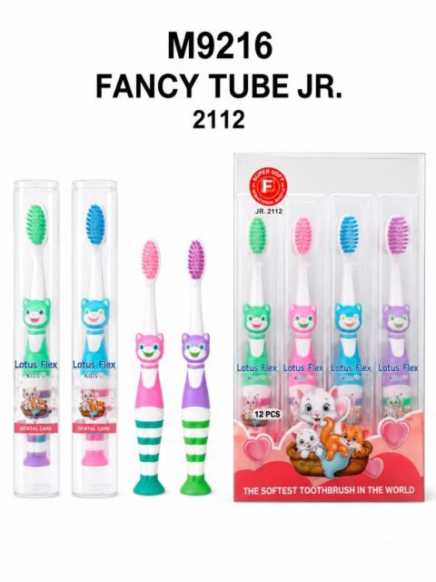 Lotus-Flex Executive Sensitive Toothbrush – Assorted Colours (Display Pack of 12)
