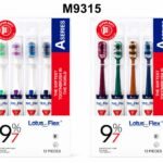 Lotus-Flex Deep Clean Toothbrush with Tongue Scraper – Assorted (8 Pcs)