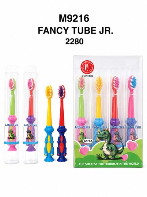 Lotus-Flex A Series Super-Soft Toothbrush – Antibacterial Bristles (12 Pcs)