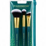 PABIBROW Professional Cosmetic Brush Set (3 Pieces)