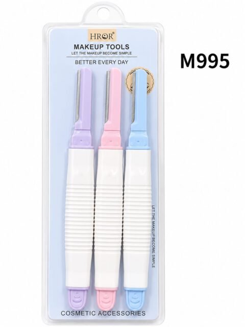 HROR Professional Eyebrow Razor Set (3 Pieces)