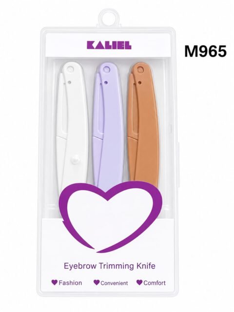 KAHIEL Eyebrow Trimming Knife Set (3 Pieces)