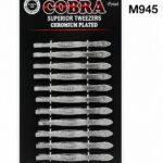 COBRA Superior Tweezers (Chromium Plated)