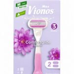 Max Vionos Comfortglide Breeze 3-Blade Women's Razor