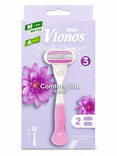 Max Vionos Comfortglide Breeze 3-Blade Women's Razor