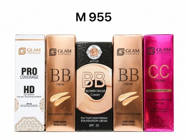 Glam Goddess BB, CC & HD Foundation Cream Collection